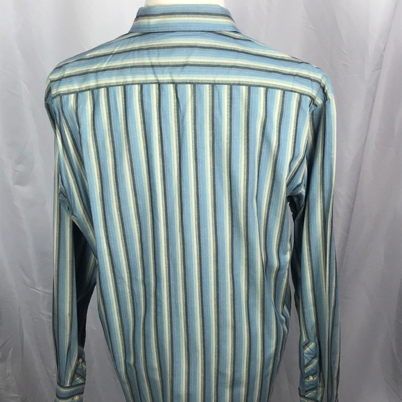 Robert Graham vertical stripe button up - Picture 5 of 8
